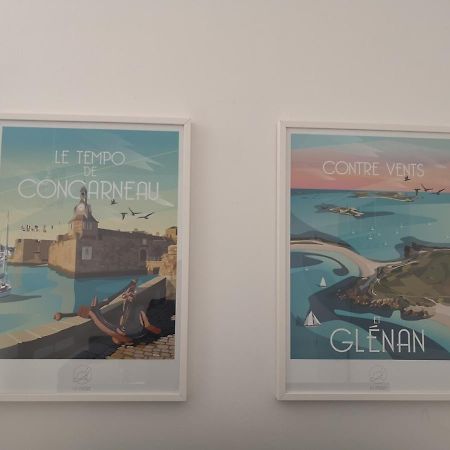 Courcyx : Appartement En Hyper-Centre ! Concarneau Esterno foto