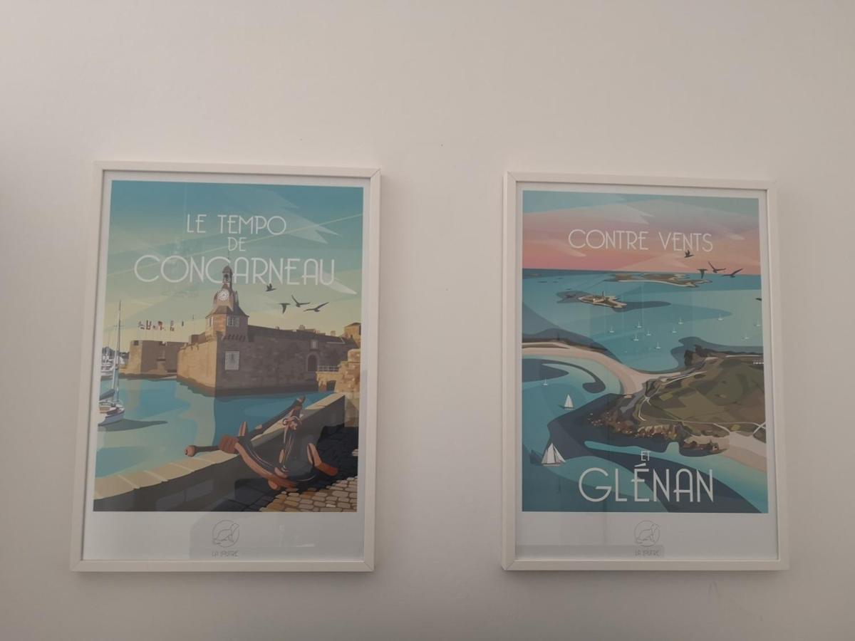 Courcyx : Appartement En Hyper-Centre ! Concarneau Esterno foto